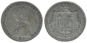Olmütz Rudolph Johann
20 Kreuzer 1820
6.68 Gramm, vz