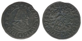 Bistum Olmütz
Leopold Wilhelm
1 Kreuzer 1654

Silber
0.84g
ss