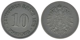 DEUTSCHES REICH
10 Pfennig 1875 B
ss