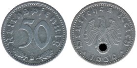 DEUTSCHES REICH
50 Reichspfennig 1939 D
ss