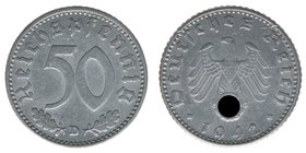 DEUTSCHES REICH
50 Reichspfennig 1942 D
ss