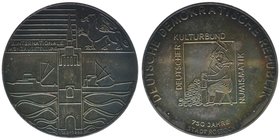 DDR
750 Jahre Rostock

Silbermedaille 1968
26.87 Gramm, vz+