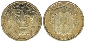 Medaille 2011 
Till Eulenspiegel Dresden - 800 Jahre Dresden 1206-2006
vergoldet, 34mm, 17,26 Gramm, stfr