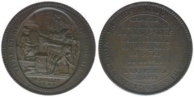 Frankreich

Medaille 1792 5 SOLS 
VERFASSUNG - MONNERON CONFIANCE
Bronze, 27,8 Gramm, vz