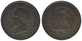 Frankreich Napoleon III.
Dix Centimes 1853 B

Kupfer
9.76g
ss++