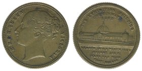 Großbritannien London exhibition building
Medaille 1862

Bronze
4.36g
ss