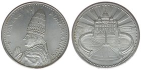 Vatikan Papst Paul VI.
Silbermedaille Petersplatz
16,02 Gramm, vz