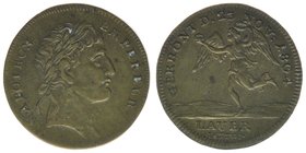 Nürnberg 
Jeton 1804 Napoleon von Lauer
Messing, 3,21 Gramm, vz