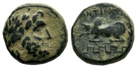 PISIDIA. Antioch. Ae (1st century BC).


Condition: Very Fine

Weight:4.61gr

Diameter:16mm
From a Private UK Collection.