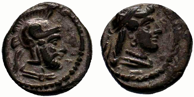Cilicia, Satraps AR Obol. Datames, satrap of Cappadocia. Tarsos, 378-372 BC. Dia...
