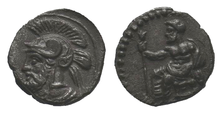 Cilicia, Tarsos. Pharnabazos, Satrap of Hellespontine Phrygia, 387-373 B.C.. Per...
