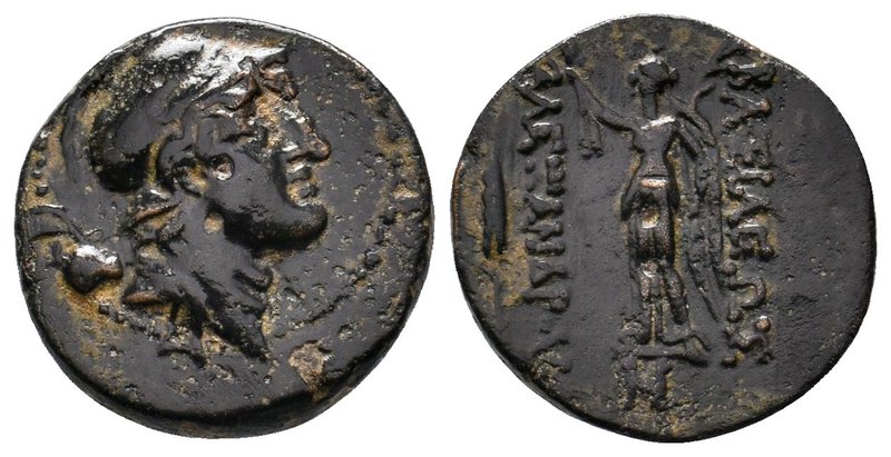 SELEUKID KINGDOM. Alexander I Balas (152-145 BC). Ae. Antioch on the Orontes. Ob...