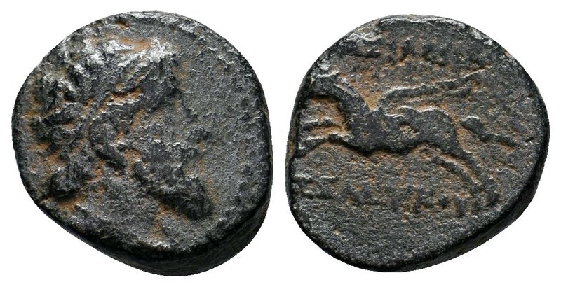 SELEUKID EMPIRE. Seleukos II Kallinikos. 246-225 BC. Æ (15.5mm, 3.80 g, 12h). 'Δ...