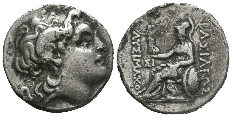 KINGS OF THRACE. Lysimachos, 305-281 BC. AR Tetradrachm.

Condition: Very Fine

...