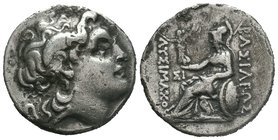 KINGS OF THRACE. Lysimachos, 305-281 BC. AR Tetradrachm.

Condition: Very Fine

Weight: 15.66gr
Diameter: 29.52mm
