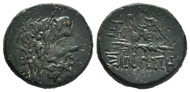 PAPHLAGONIA, Sinope. Circa 85-65 BC. Æ bronze

Condition: Very Fine

Weight:...