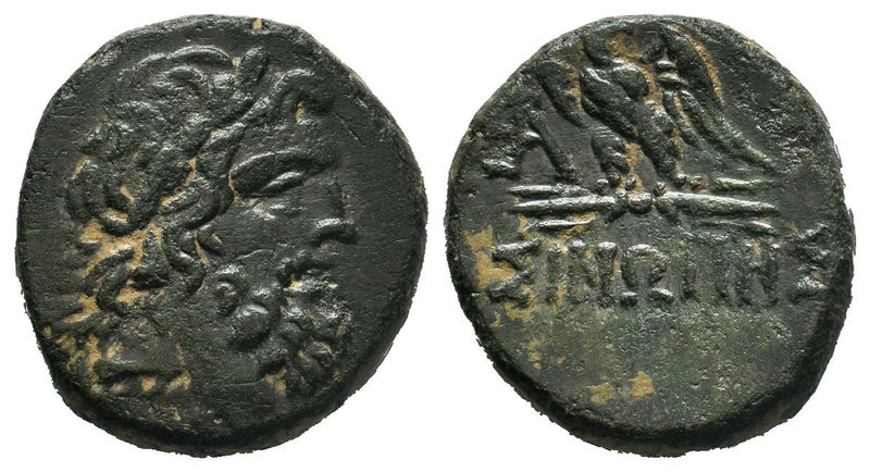 PAPHLAGONIA, Sinope. Circa 85-65 BC. Æ bronze

Condition: Very Fine

Weight: 8.0...
