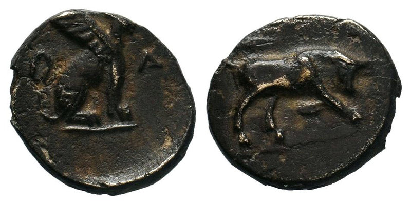 Pisidia. Isinda circa 100-0 BC. Bronze 

Condition: Very Fine

Weight: 6.13gr
Di...