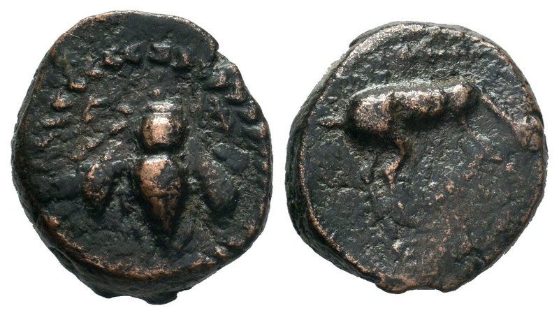 Ionia. Ephesos circa 200 BC. Bronze Æ

Condition: Very Fine

Weight: 4.84gr
Diam...