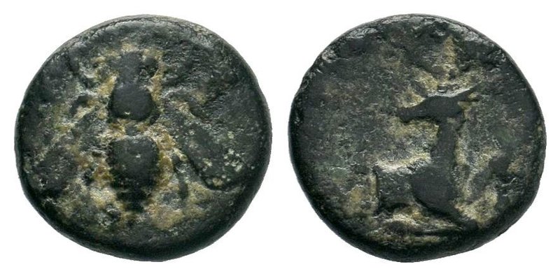 Ionia, Ephesos . Circa 200-190 BC.AE Bronze

Condition: Very Fine

Weight: 1.68g...