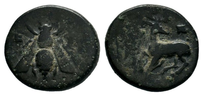 Ephesos, Ionia, ca. 387-280 BC.AE Bronze

Condition: Very Fine

Weight: 2.14gr
D...