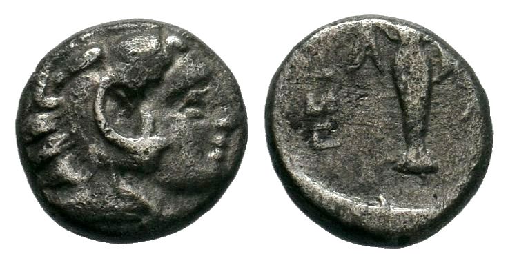 Pergamon, Mysia, AR diobol. 330-284 BC,

Condition: Very Fine

Weight: 1.15gr
Di...
