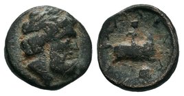 KINGS OF THRACE. Seuthes III (Circa 323-316 BC). Ae.

Condition: Very Fine

Weight: 1.95gr
Diameter: 14.51mm

From a Private Dutch Collection.