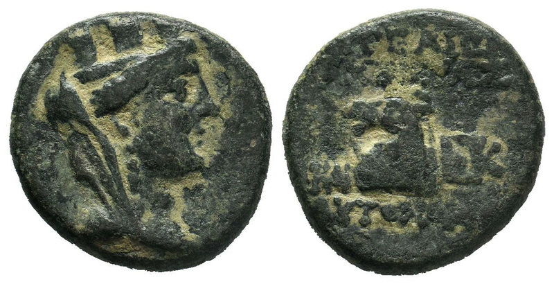 CILICIA. Aegeae. Ae (Circa 164-27 BC).

Condition: Very Fine

Weight: 7gr
Diamet...