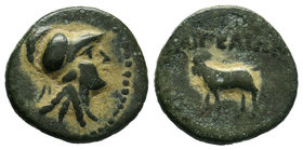 Cilicia, Aegeae. Pseudo-autonomous issue. Æ

Condition: Very Fine

Weight: 4.96gr
Diameter: 18.38mm

From a Private UK Collection.