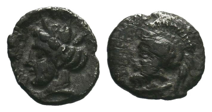 Cilicia, Tarsos, Time of Pharnabazos - Datames (c.380-370 BC), AR Obol

Conditio...