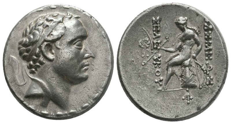 Seleukid Kings of Syria. Seleukos IV Philopator (187-175 BC.) AR Tetradrachm 

C...