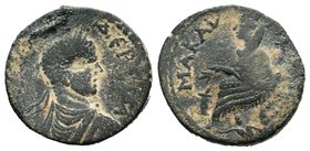 MESOPOTAMIA. Rhesaena. Caracalla (197-217) 

Condition: Very Fine

Weight: 8.17gr
Diameter: 24mm

From a Private UK Collection.