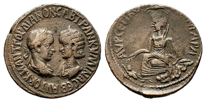 MESOPOTAMIA. Nisibis. Gordian III (238-244), with Tranquillina. Ae.

Condition: ...