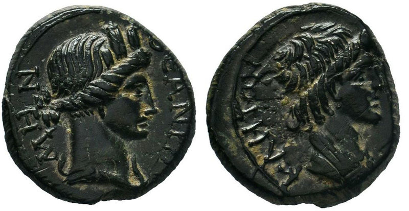 Mysia, Pergamum. Pseudo-autonomous civic issue, time of Claudius/Nero. Ca. A.D. ...
