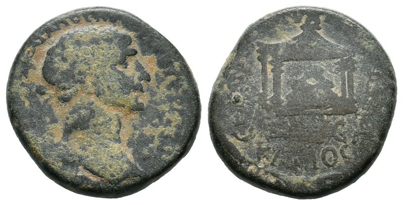 TRAIAN (98-117) Ae 25, Syria,

Condition: Very Fine

Weight:14.9gr

Diameter: 23...