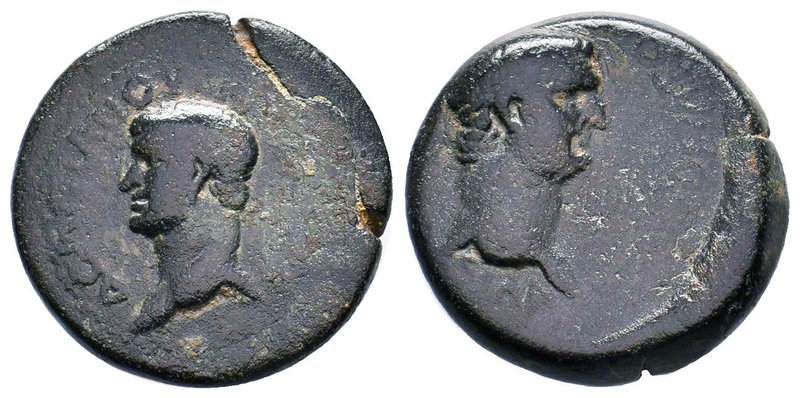 CILICIA. Olba. Titus with Domitian as Caesar (79-81). Ae Trihemiassarion. Obv: A...