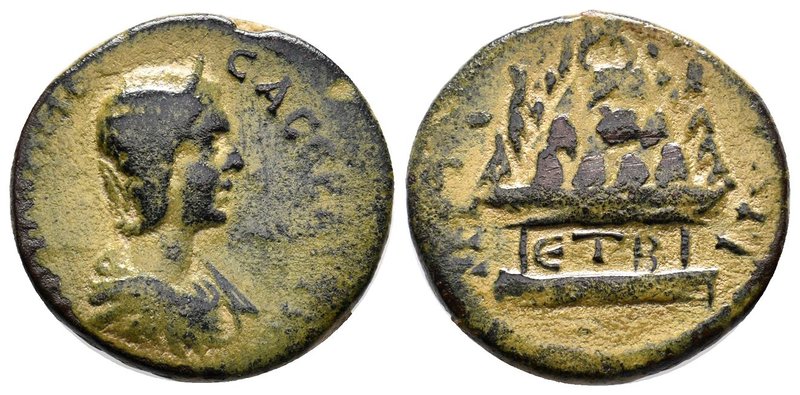 CAPPADOCIA. Caesarea. Julia Maesa (Augusta, 218-224/5). Ae. Dated RY 2 (219). Ob...