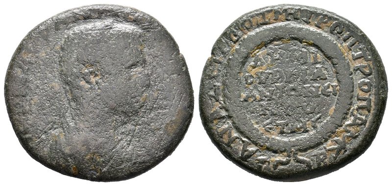 CILICIA, Anazarbus. Elagabalus. AD 218-222. Æ Hexassaria . Dated CY 240 (AD 221/...