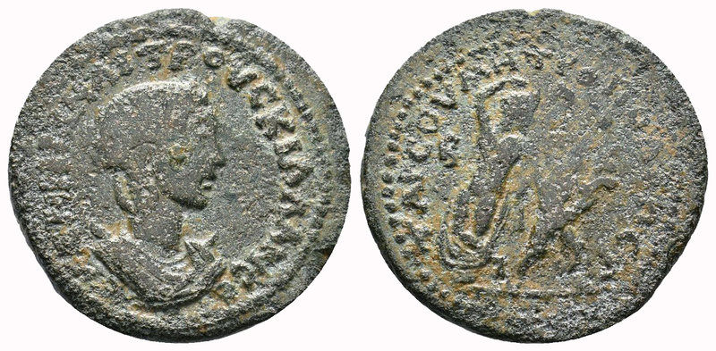 CILICIA. Tarsus. Herennia Etruscilla (Augusta, 249-251). AE.Obv: ANNIAN AITROVCK...