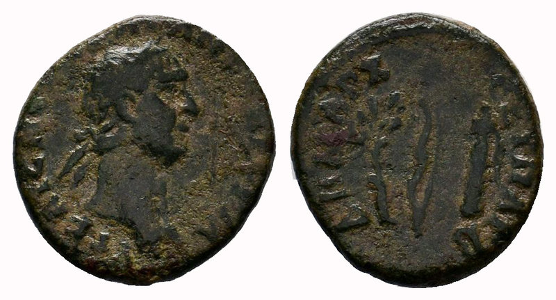 Syria, Antioch on the Orontes. Trajan. A.D. 98-117. AE, Struck A.D. 98/9. AYT KA...