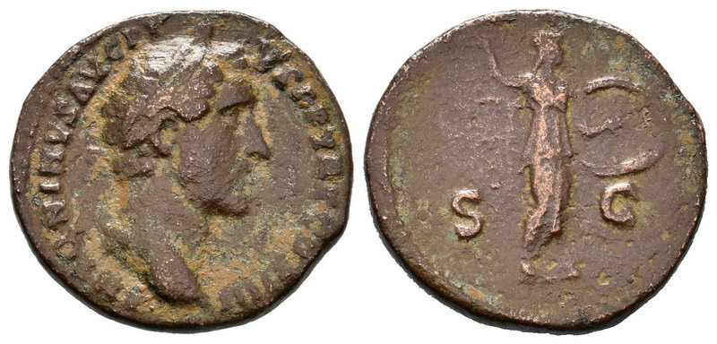 Antoninus Pius, 138-161 AD. AE Dupondius, Rome mint,


Condition: Very Fine

Wei...