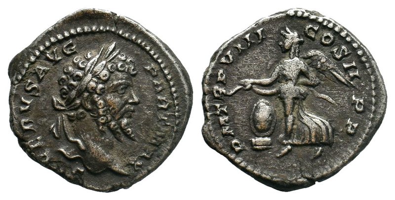 Septimius Severus, 193-211. Rome, circa AD 198-202. Denarius, AR, L SEPT SEV AVG...