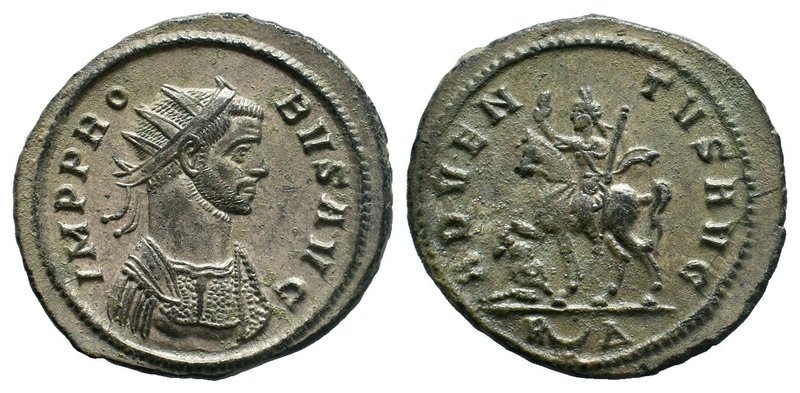 Probus. AD 276-282. Antoninianus. Adventus issue. VIRTVS PR OB I AVG, radiate, h...