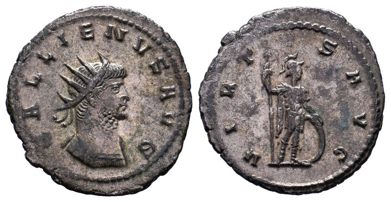 Gallienus, 253-268. Antoninianus. Antiochia, 263-264. GALLIENVS AVG Radiate, dra...