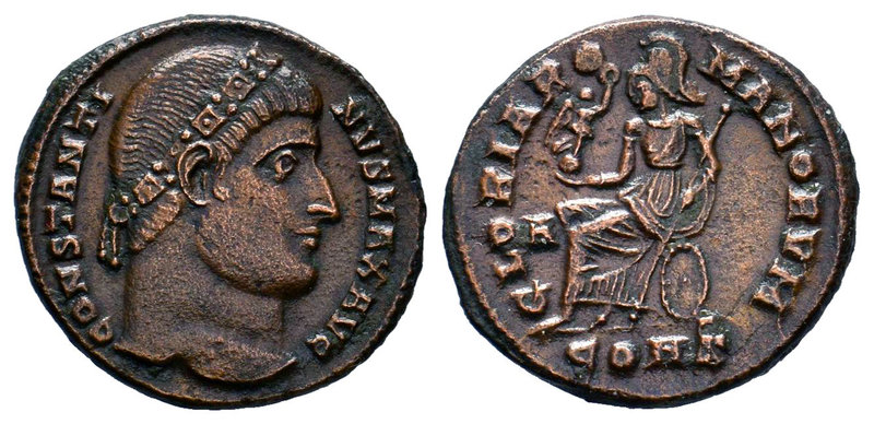 Constantine I. A.D. 307/10-337. Æ follis. Constantinople, A.D. 327/8. CONSTANTI-...