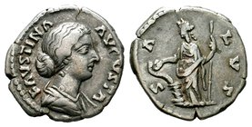 Faustina II (147-175 AD). AR Denarius
Condition: Very Fine

Weight: 3,15 gr
Diameter: 18,15mm