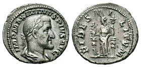 Maximinus I AR Denarius. Rome, AD 235.
Condition: Very Fine

Weight: 3,34 gr
Diameter: 18,65 mm