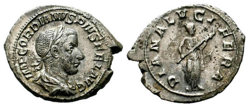 Gordian III AR Silver. Rome, AD 241-243.
Condition: Very Fine

Weight: 3,59 g...