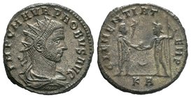 PROBUS (276-282). Antoninianus. Serdica. CLEMENTIA TEMP

Condition: Very Fine

Weight: 4.11gr
Diameter: 19.08mm

From a Private Dutch Collection.