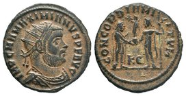 MAXIMIANUS HERCULIUS (286-305). Antoninianus.

Condition: Very Fine

Weight: 3.38gr
Diameter: 19.11mm

From a Private Dutch Collection.